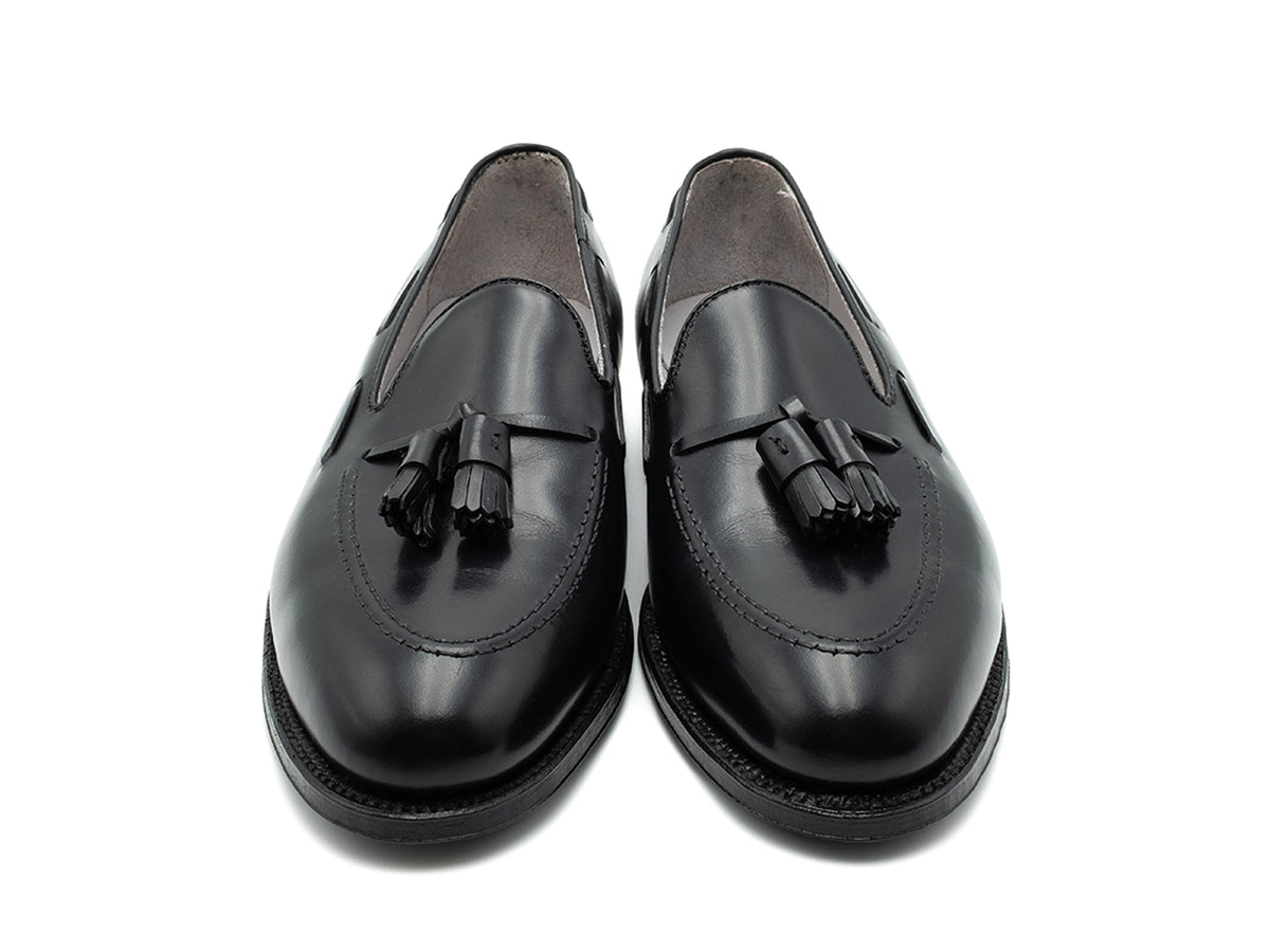 Tassel Moccasin Black Calf