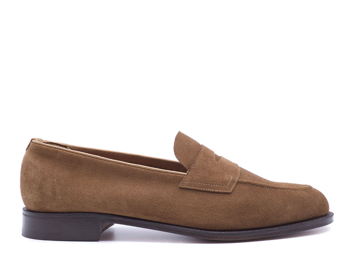 Piccadilly Unlined Raw Umber Suede