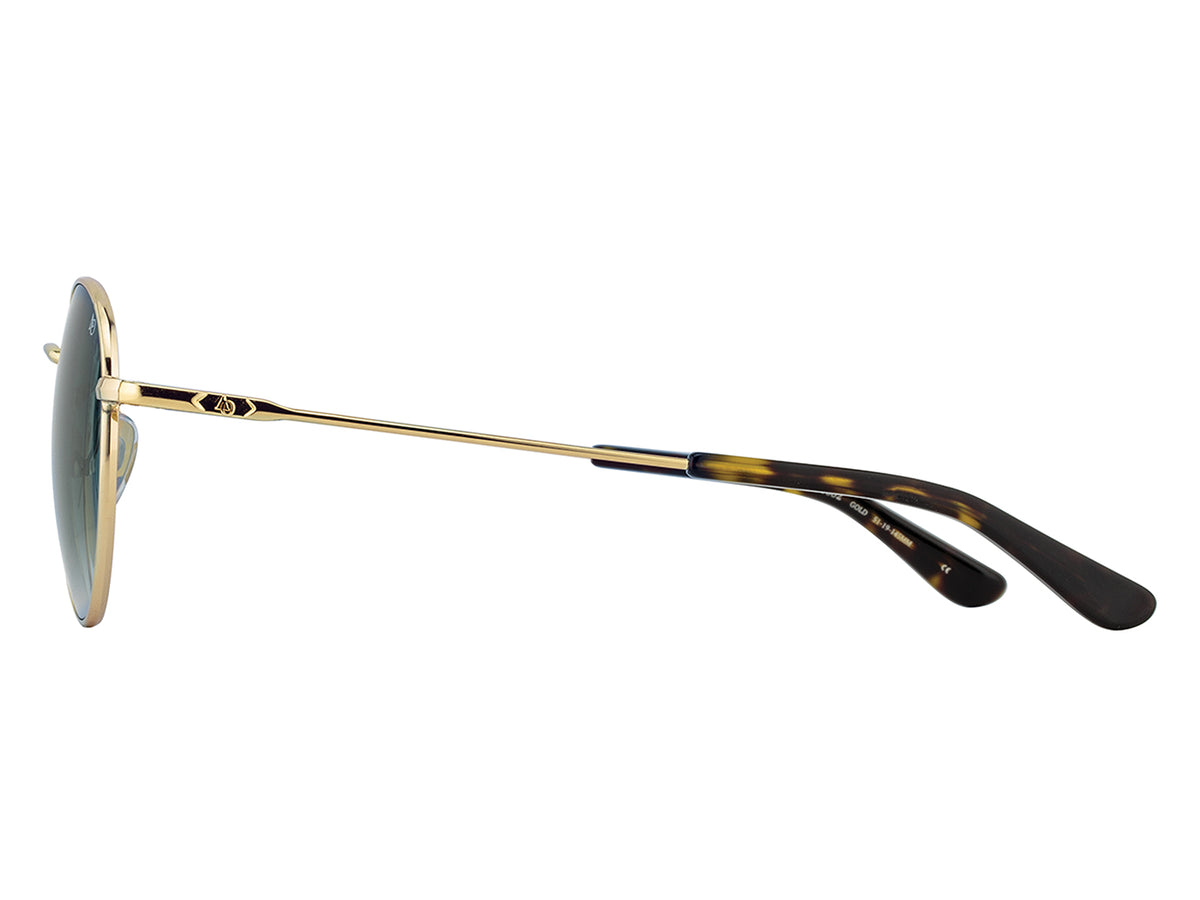 AO-1002 Gold Green Gradient Nylon Lens