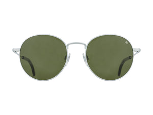 AO-1002 Matte Silver Green Nylon Lens