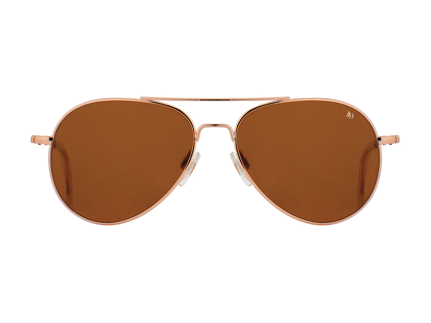 General Rose Gold Brown Glass Lens Polarised