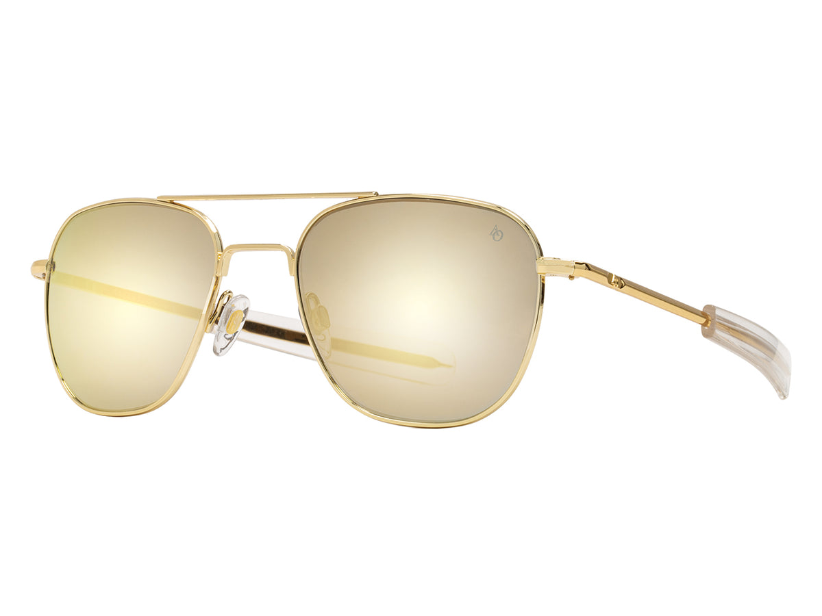 Original Pilot Gold Gold Mirror Glass Lens
