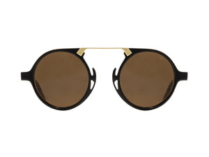 Oxford Black Tortoise & Gold Brown Nylon Lens Polarised