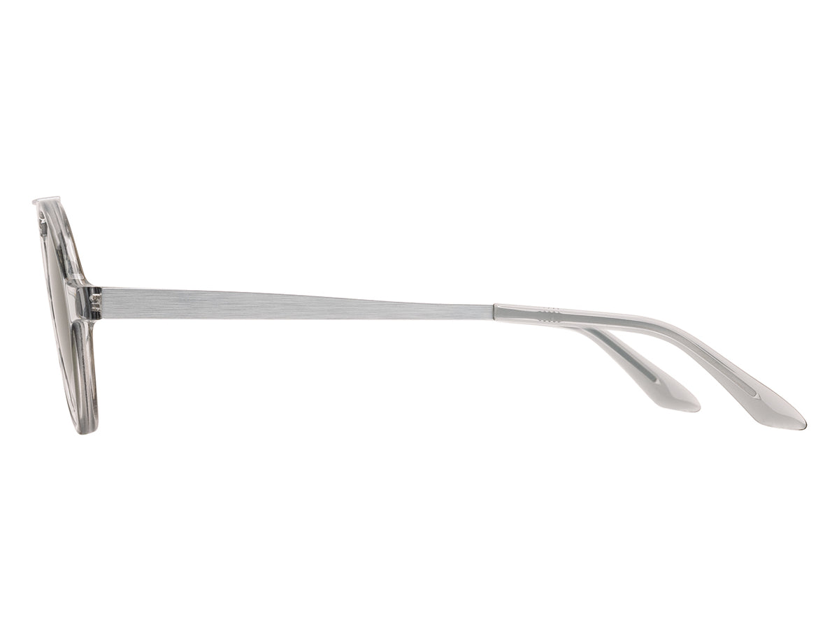 Oxford Grey Crystal & Silver Green Nylon Lens Polarised