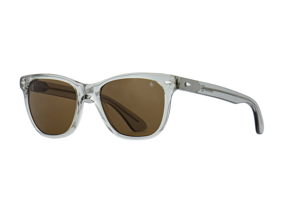 Saratoga Grey Crystal Brown Nylon Lens Polarised
