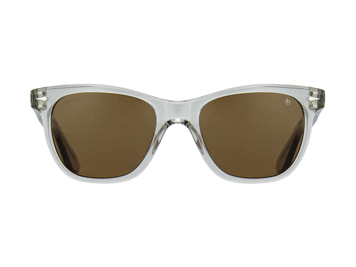Saratoga Grey Crystal Brown Nylon Lens Polarised