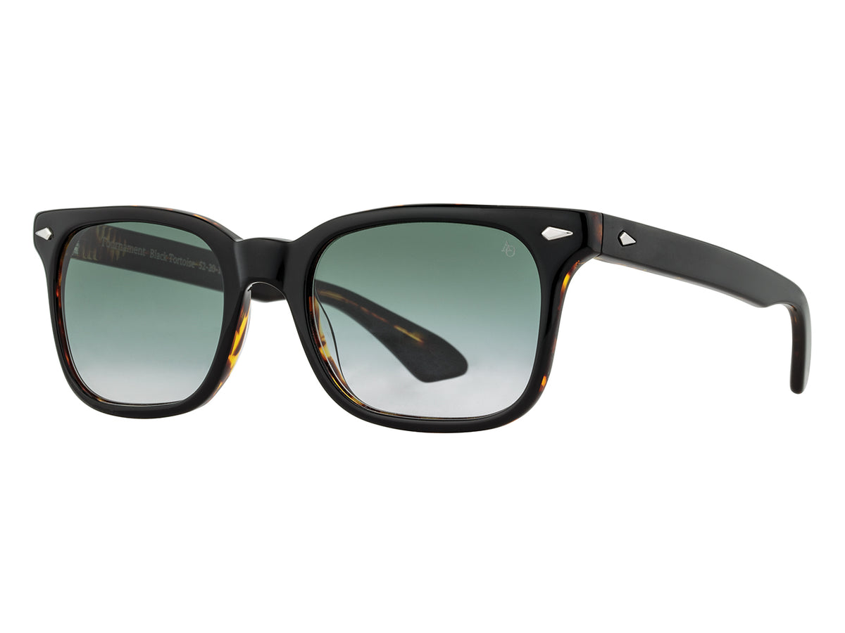 Tournament Black Tortoise Green Gradient Nylon Lens