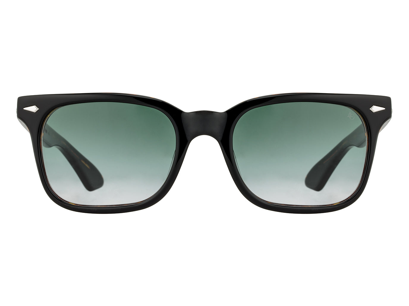 Tournament Black Tortoise Green Gradient Nylon Lens