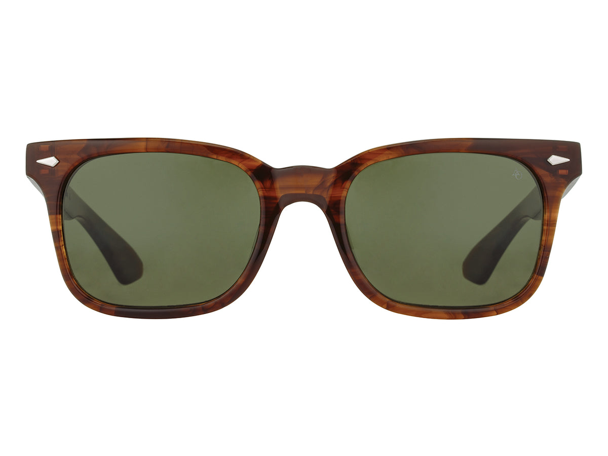 Tournament Woodgrain Green Nylon Lens