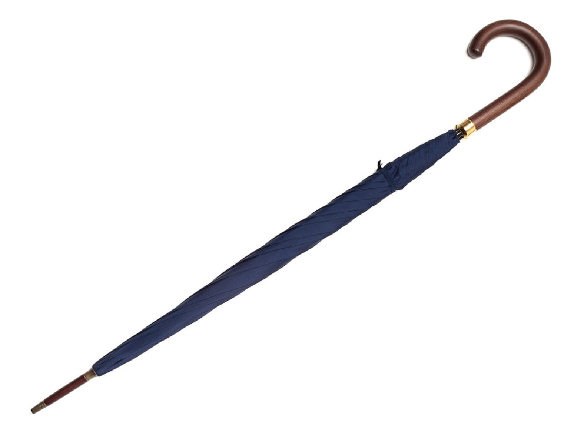 Tube Dark Brown Handle Navy