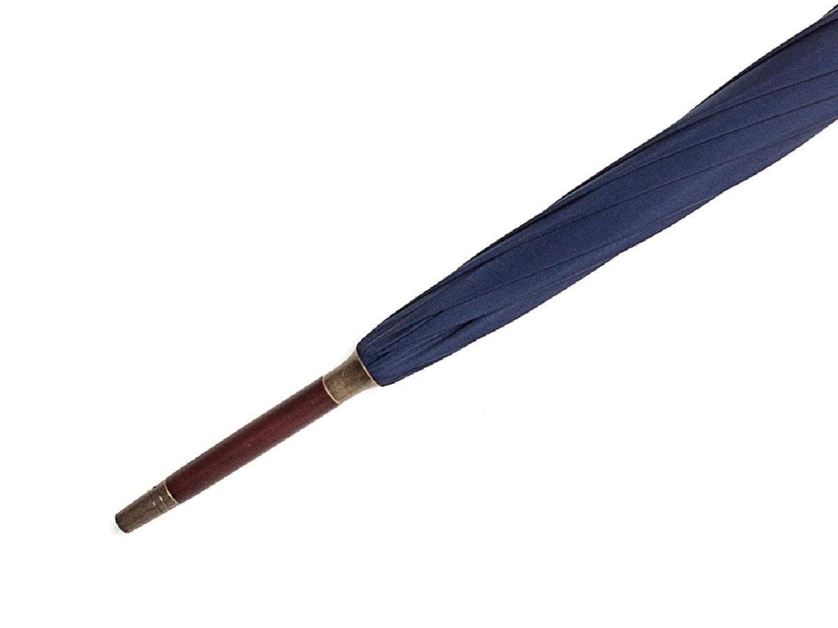 Tube Dark Brown Handle Navy