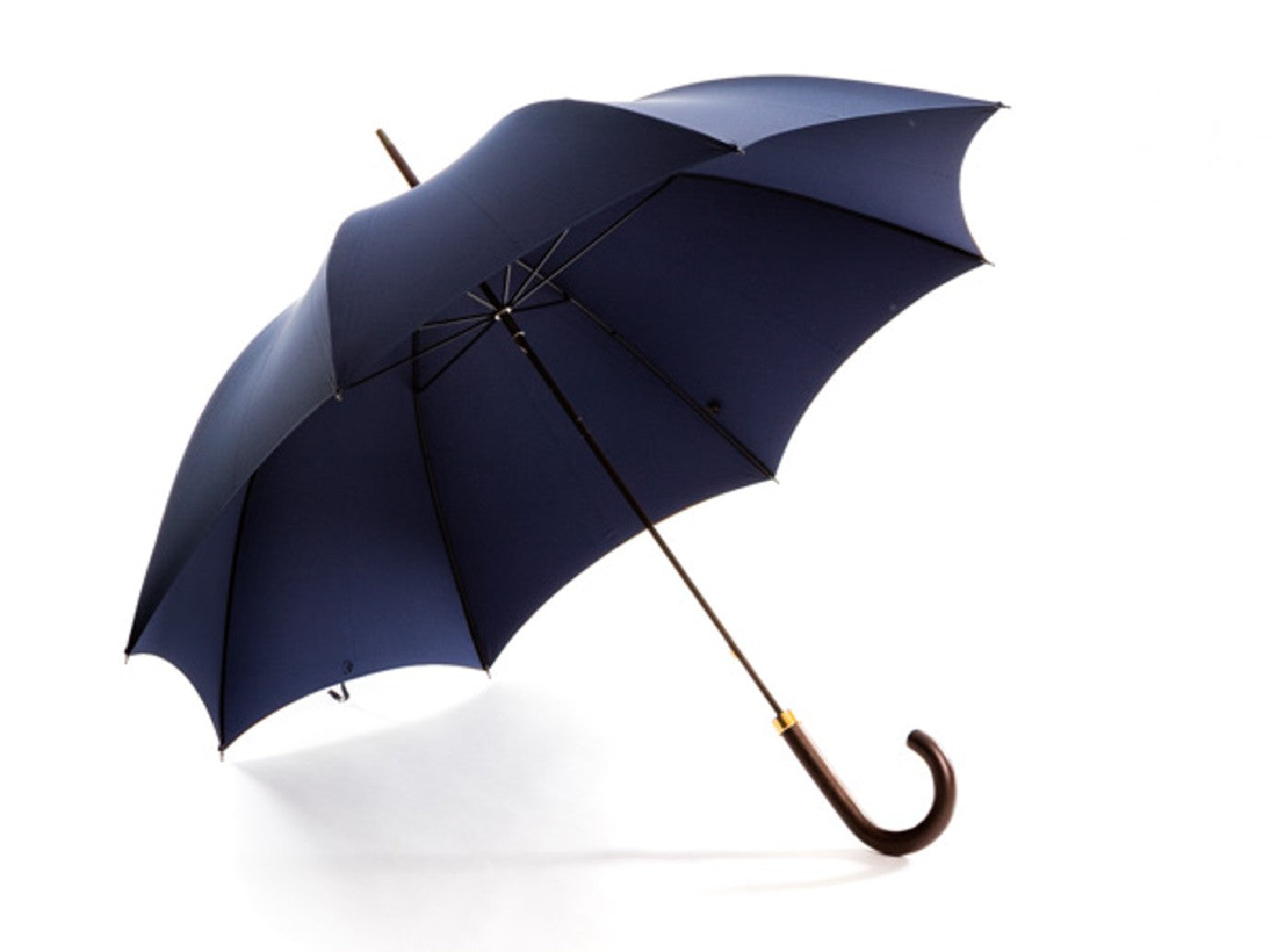 Tube Dark Brown Handle Navy