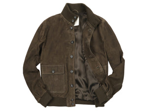 Valstarino Lined Vintage Green Suede