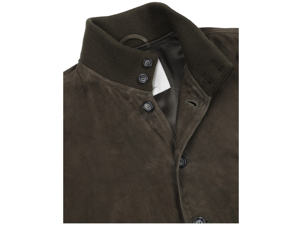 Valstarino Lined Vintage Green Suede
