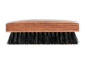 Pig Bristle Polishing Brush Black