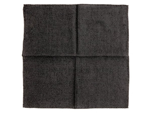 Black Diams Pocket Square