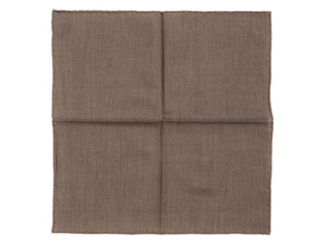 Brown Diams Pocket Square